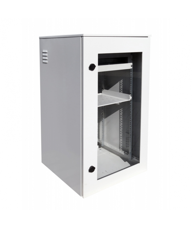 SM-100/60/60 19” 18U Hermetic Mast Cabinet IP53