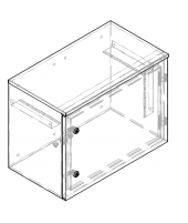 SM-42/55/32 19” 5U Hermetic Mast Cabinet IP65