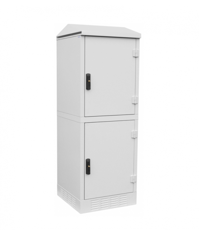 SZK 24U 19” (12U+12U) Modular outdoor cabinet IP54