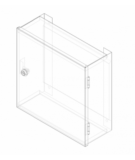 TPR-30/30/12 L wall mounting cabinet