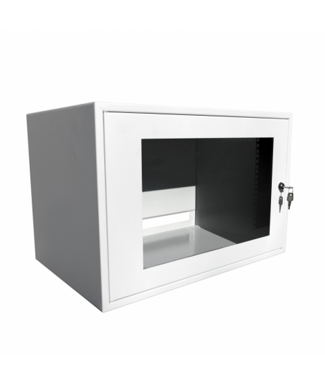 TPR-40/60/60 6U wall mounting cabinet with glass
